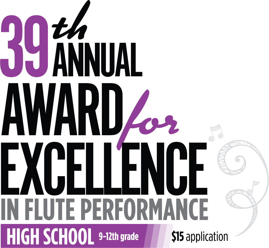 39th Annual Award for Excellence in Flute Performance